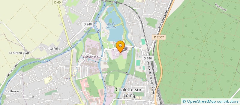 localisation de l'entreprise GFIL GOFFIN  CHALETTE-SUR-LOING