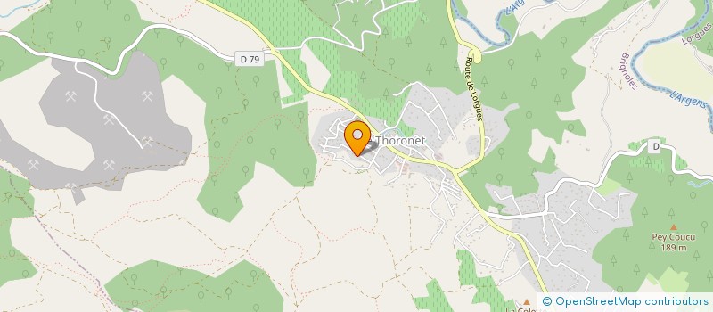 localisation de l'entreprise GFJ  LE CANNET-DES-MAURES