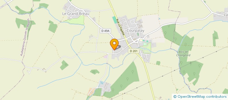 localisation de l'entreprise GFK CONSULT  COURPALAY