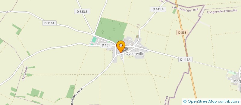 localisation de l'entreprise GFK SERVICES à LA CHAPELLE-D'AUNAINVILLE