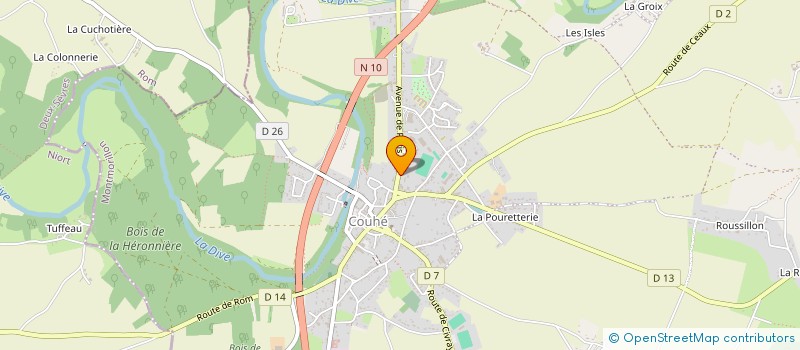 localisation de l'entreprise GFL BAILEY à VALENCE-EN-POITOU