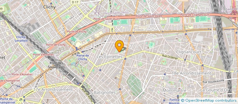 localisation de l'entreprise GFLC  PARIS