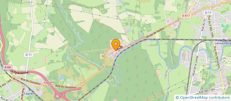 localisation de l'entreprise GFM AUTO & PARTS II  CAPVERN