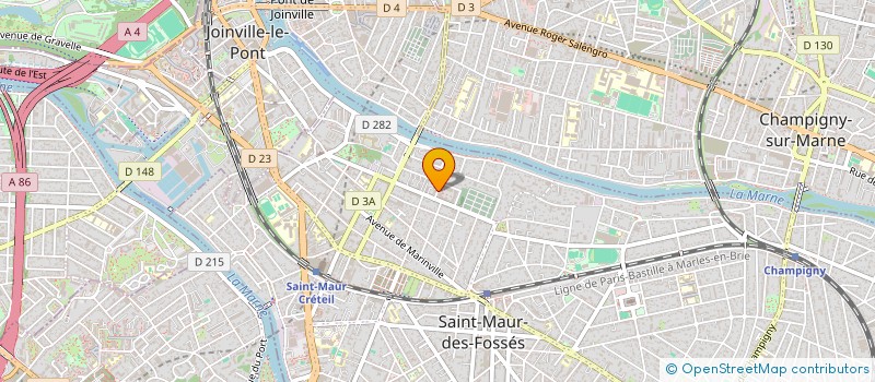 localisation de l'entreprise GFMB à SAINT-MAUR-DES-FOSSES