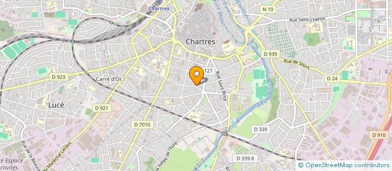 localisation de l'entreprise GFMCT à CHARTRES