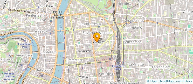 localisation de l'entreprise GFO 54 à LYON