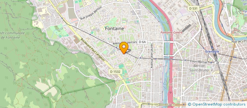 localisation de l'entreprise GFO à FONTAINE