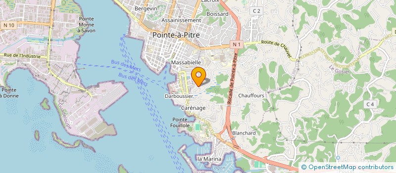 localisation de l'entreprise GFORM'VENTE à LES ABYMES