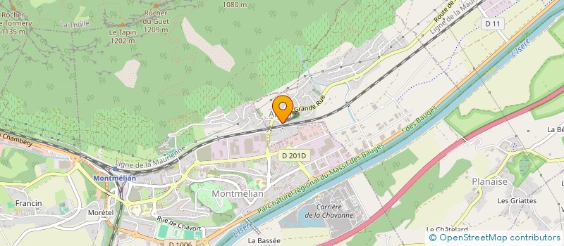 localisation de l'entreprise GFP INDUSTRIES  ARBIN