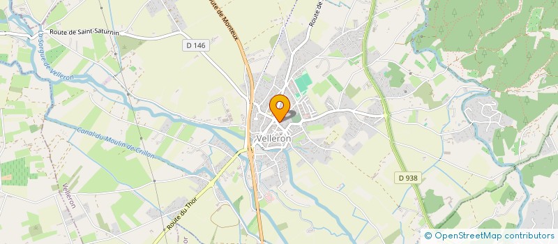 localisation de l'entreprise GFR à VELLERON