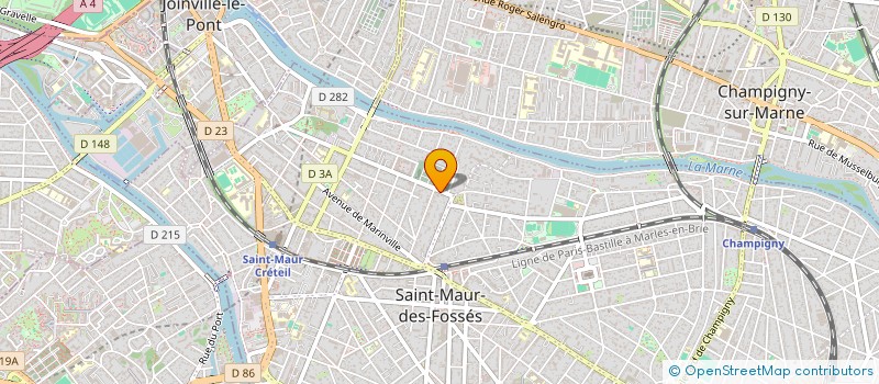 localisation de l'entreprise GFR à SAINT-MAUR-DES-FOSSES