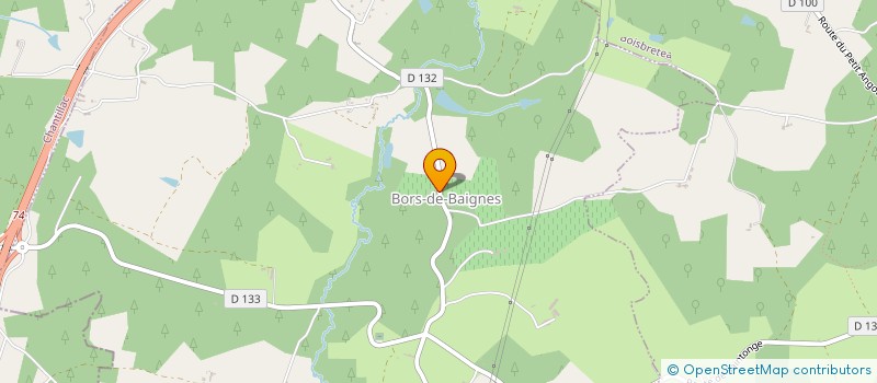 localisation de l'entreprise GFR ABSIA à BORS-DE-BAIGNES