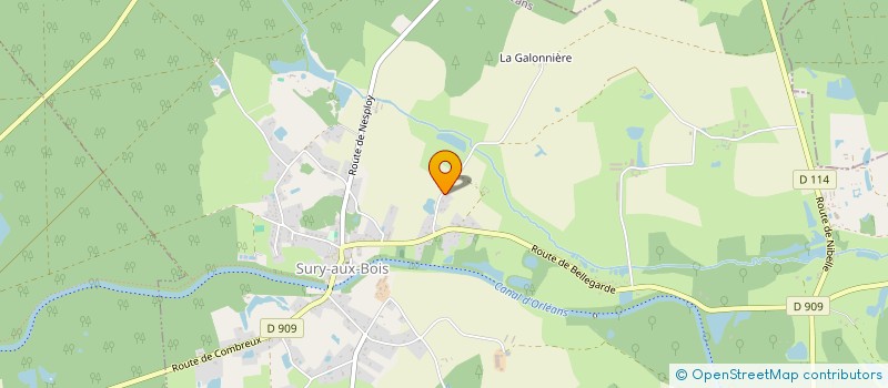 localisation de l'entreprise GFR ABSOLU à SURY-AUX-BOIS