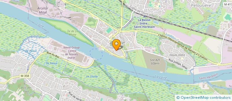 localisation de l'entreprise GFR ACANTHE  INDRE