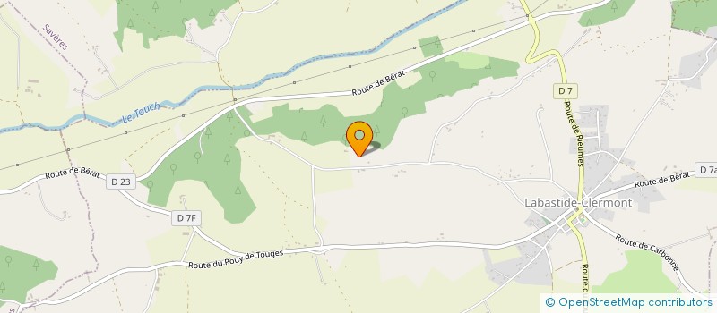 localisation de l'entreprise GFR DALIES-GILET  POUCHARRAMET