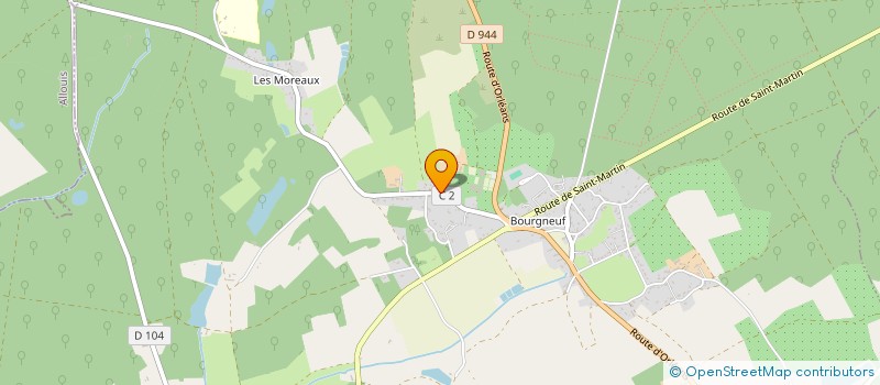 localisation de l'entreprise GFR DE HAUTEBRUNE  SAINT-ELOY-DE-GY