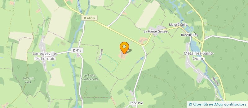 localisation de l'entreprise GFR DE LA CAMBREHOLZ  LORQUIN