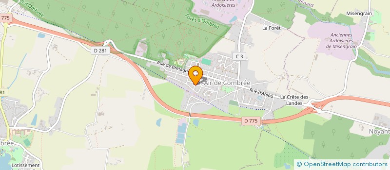 localisation de l'entreprise GFR DE LA CEPPE A PICARD  BOUILLE-MENARD