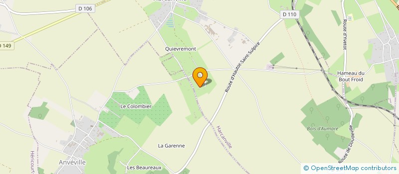 localisation de l'entreprise GFR DE LA MARE VERTE  HARCANVILLE