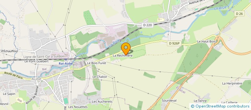 localisation de l'entreprise GFR DE LA RECHINIERE à LA CHAPELLE VIEL