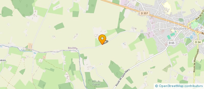 localisation de l'entreprise GFR DE LA VASSOLERIE  BOULOIRE