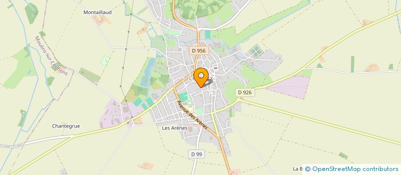 localisation de l'entreprise GFR DE MARECREUX à LEVROUX