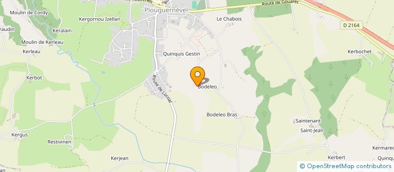localisation de l'entreprise GFR DE NOGUELLOU à KERGRIST-MOELOU