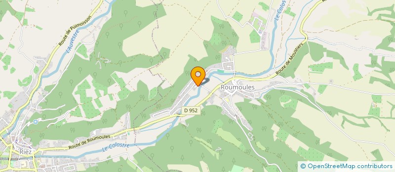 localisation de l'entreprise GFR DE PASCALONE  RIEZ