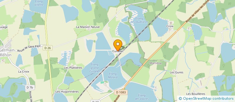 localisation de l'entreprise GFR DE SAMANS  SAINT-GERMAIN-SUR-RENON