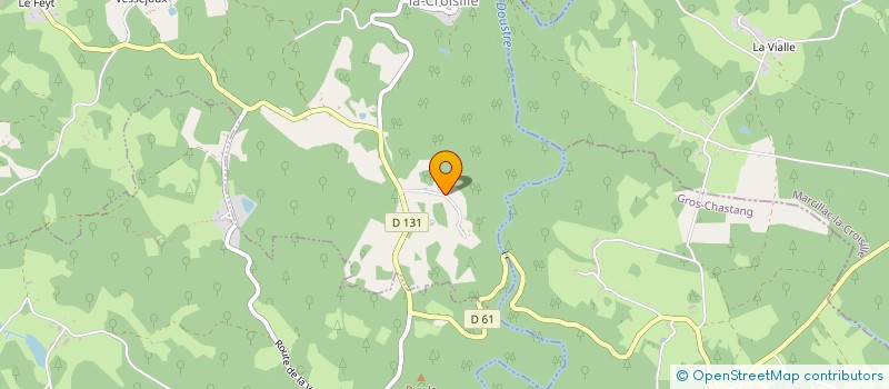 localisation de l'entreprise GFR DES 3 TILLEULS  SAINT-PARDOUX-LA-CROISILLE