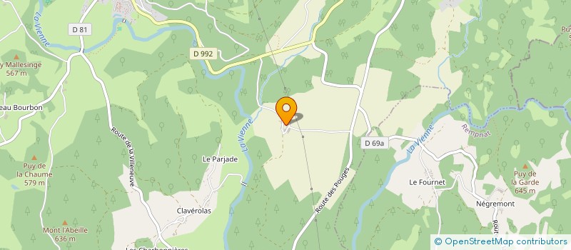 localisation de l'entreprise GFR DES CHAMPAUX  NEDDE