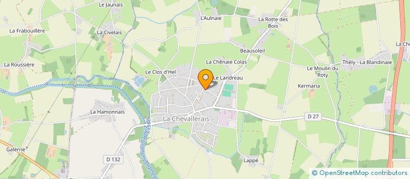 localisation de l'entreprise GFR DES GRANDS CHENES  HERIC