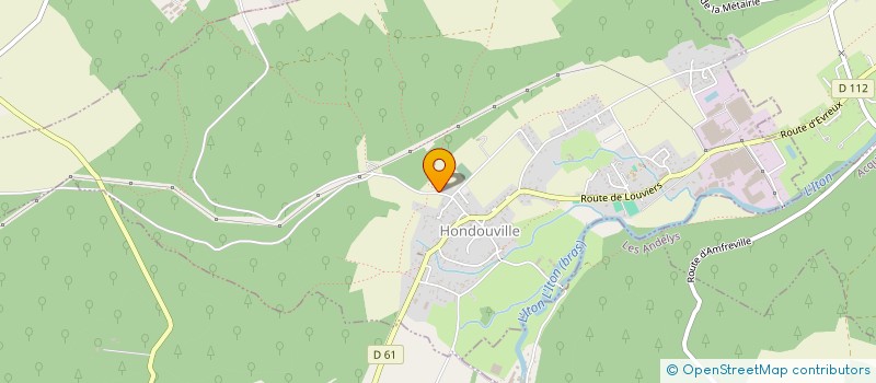 localisation de l'entreprise GFR DES LAURAULYSSES  HONDOUVILLE