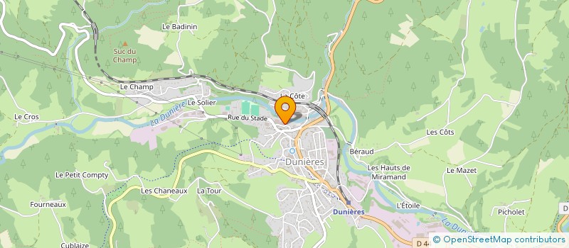 localisation de l'entreprise GFR DES SUCS  SAINT-JULIEN-MOLHESABATE