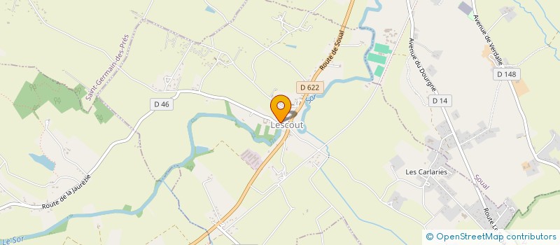 localisation de l'entreprise GFR DOMAINE LE FOURTET  ARFONS