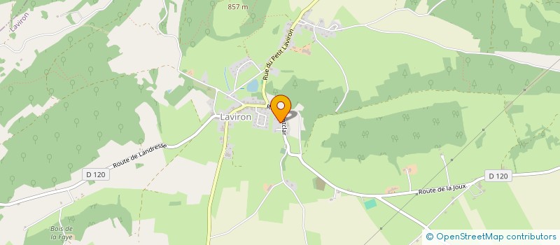 localisation de l'entreprise GFR DOTAL  LAVIRON