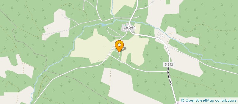 localisation de l'entreprise GFR DU BOY  LE SEN