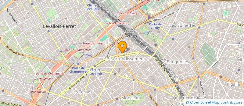 localisation de l'entreprise GFR DU BROSSAY  PARIS