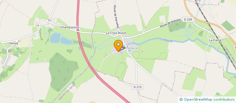 localisation de l'entreprise GFR DU CHEMIN DE LA LONDE à COMMEAUX