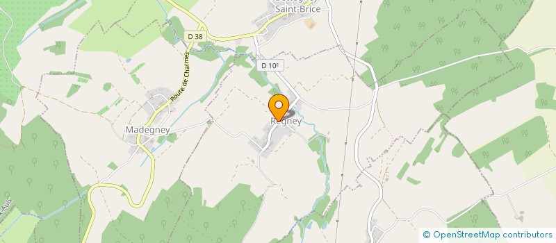 localisation de l'entreprise GFR DU COLON  REGNEY