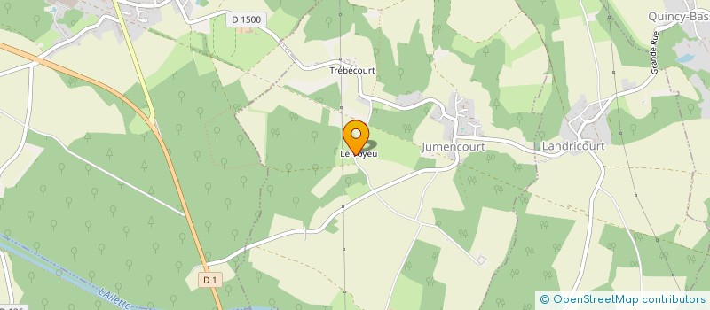 localisation de l'entreprise GFR DU GRAND CHAMP  JUMENCOURT