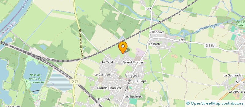 localisation de l'entreprise GFR DU GRAND MORTIER  GRIEGES