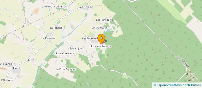 localisation de l'entreprise GFR DU LEMAN à CHAMPSECRET
