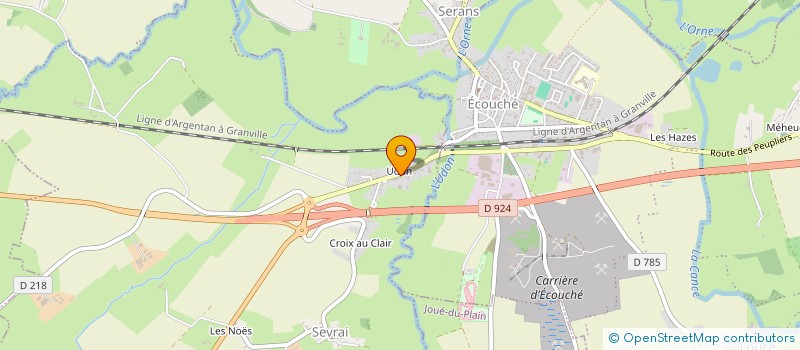 localisation de l'entreprise GFR DU LONDEAU à SEVRAI