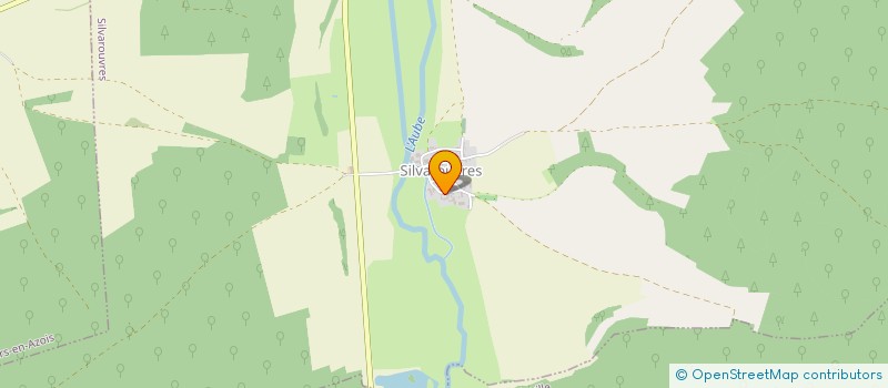 localisation de l'entreprise GFR DU PAQUIS  SILVAROUVRES