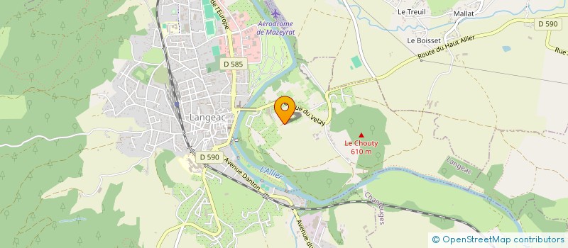 localisation de l'entreprise GFR DU SECHET  FERRUSSAC