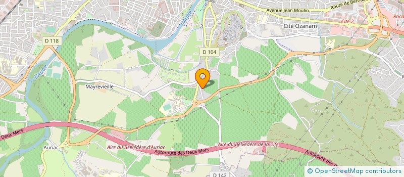 localisation de l'entreprise GFR DU TREPADOU à CARCASSONNE