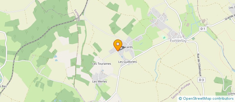 localisation de l'entreprise GFR GALOPIN  FONTENOY