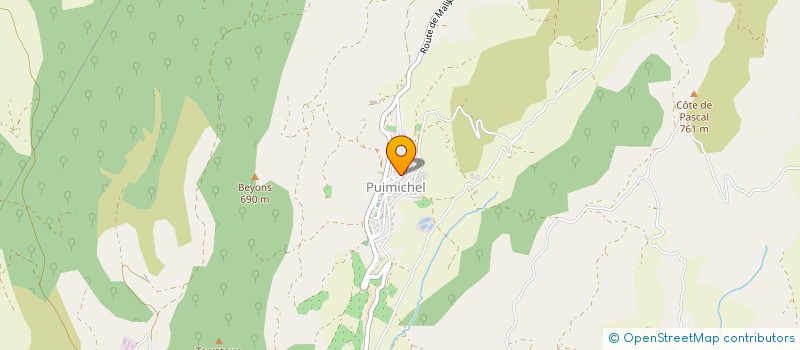 localisation de l'entreprise GFR LA BORAVIE  LURS