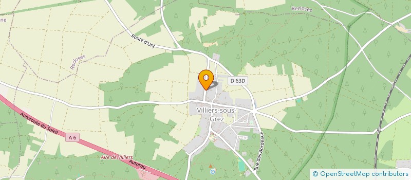 localisation de l'entreprise GFR LA BUISSONNIERE  VILLIERS-SOUS-GREZ